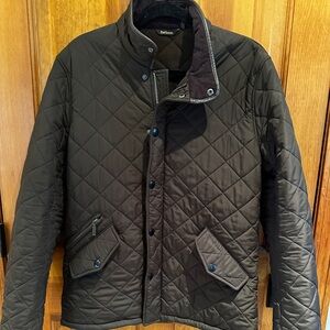 Barbour Powell Quilted Jacket Brown size Medium